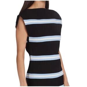 Tanya Taylor Zanita Striped Knit Sleeveless Top Medium NWT